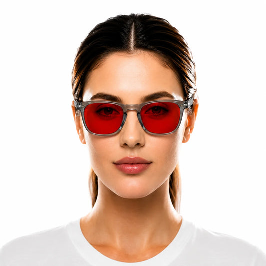 Lentes Rojos Anti Luz Azul + Protección UV