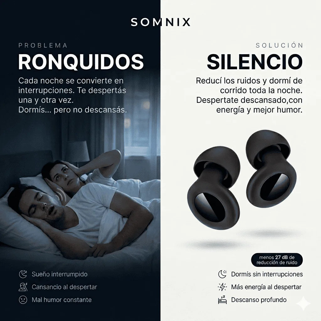 Tapones Reductores de sonido - Somnix