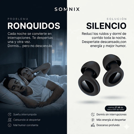Tapones Reductores de sonido - Somnix